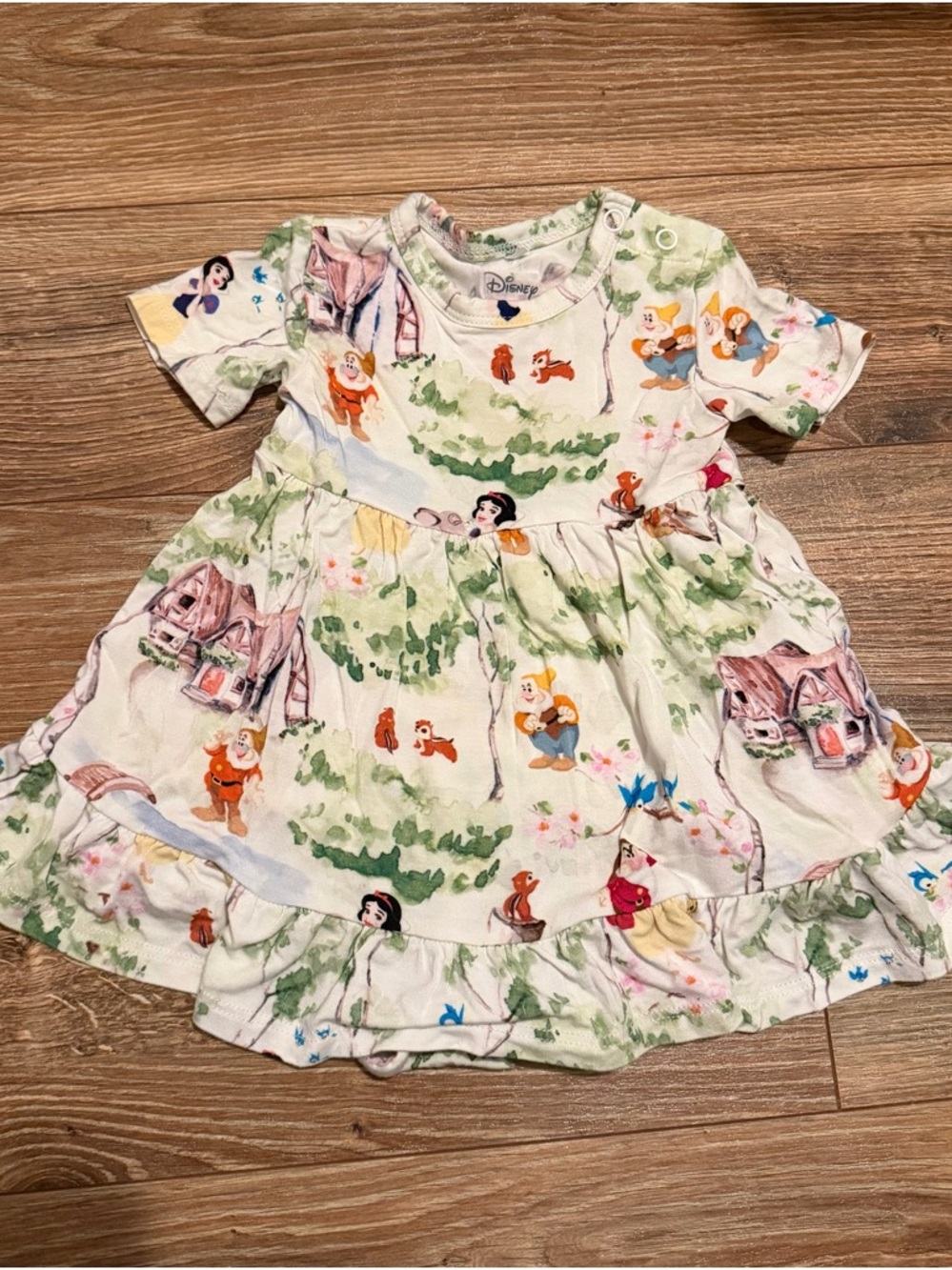 Posh Peanut Disney Princess Snow White Bodysuit Dress